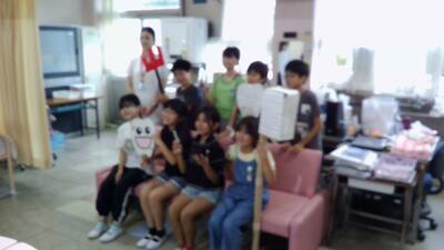 保健委員会　卒業アルバム撮影